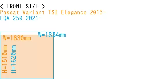 #Passat Variant TSI Elegance 2015- + EQA 250 2021-